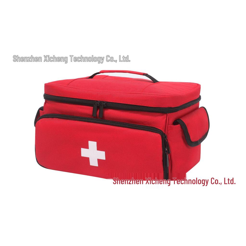 Portable Family First Aid Medicine Organizer Bag