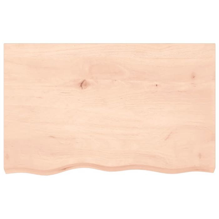 VidaXL Étagère murale 80x50x4 cm bois de chêne massif non traité 363549
