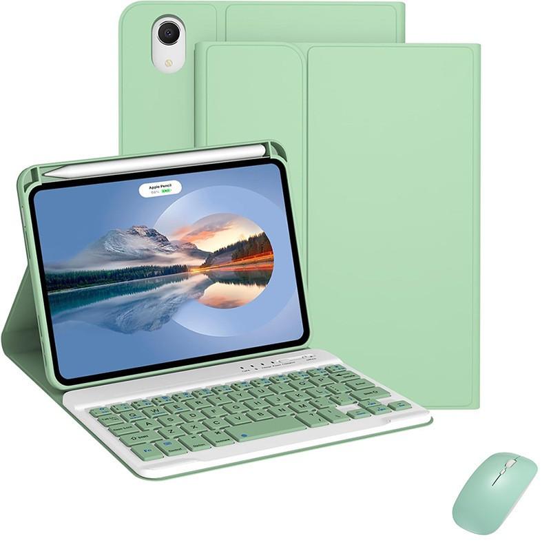 Detachable Wireless Bluetooth Keyboard Case With Stylus Slot IPad Mini 7 8.3 Inch TPU Protective Cover
