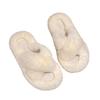 Autumn and Winter Fluffy Shoes Cotton Slippers Women's Outer Wear Home Warm Non-slip Cotton Slippers Piled and Thickened Plush Slippers