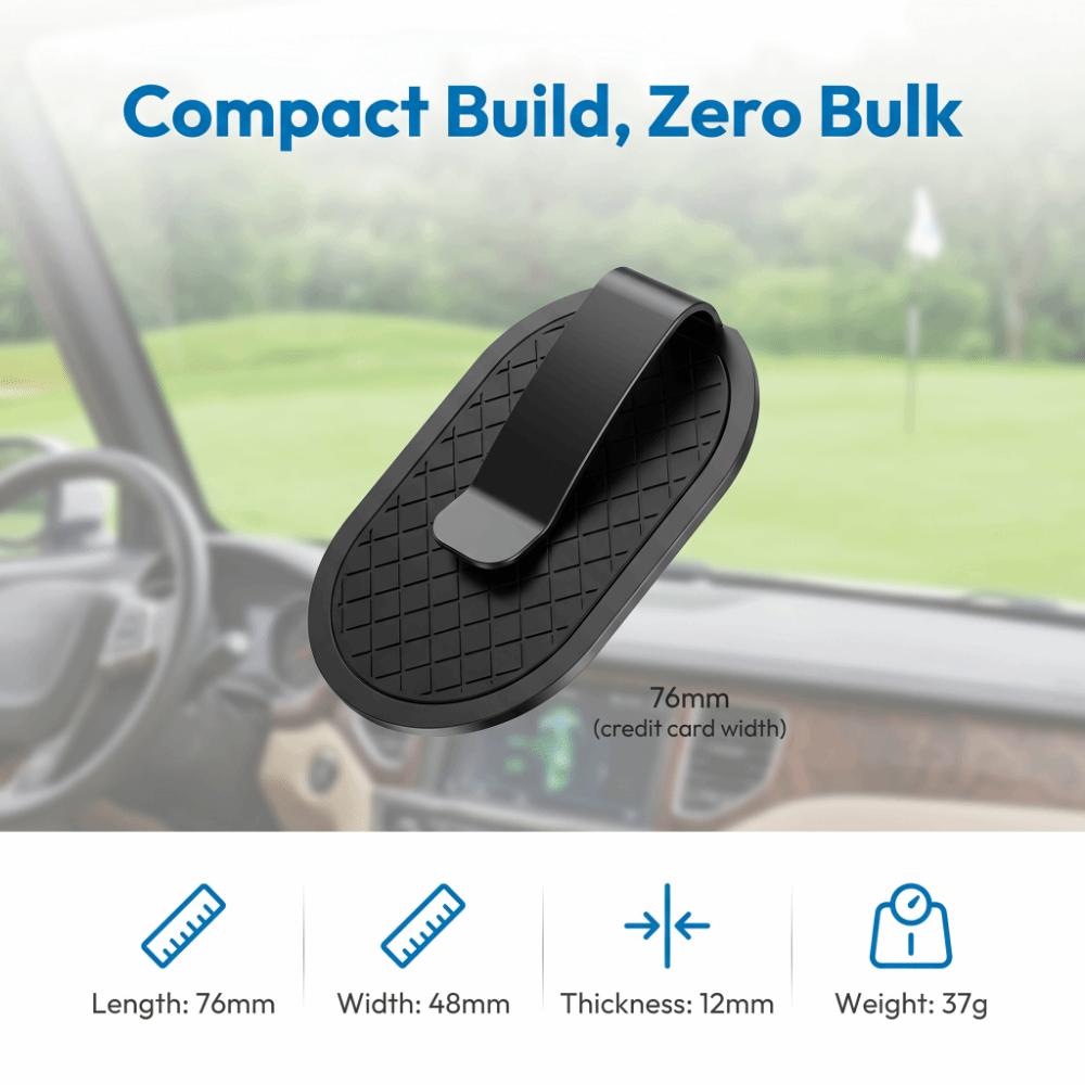 Lightweight Metal Landing Pad Compact Size Belt Clip Holder Daily Use Golf Iron Cover Waist Belt