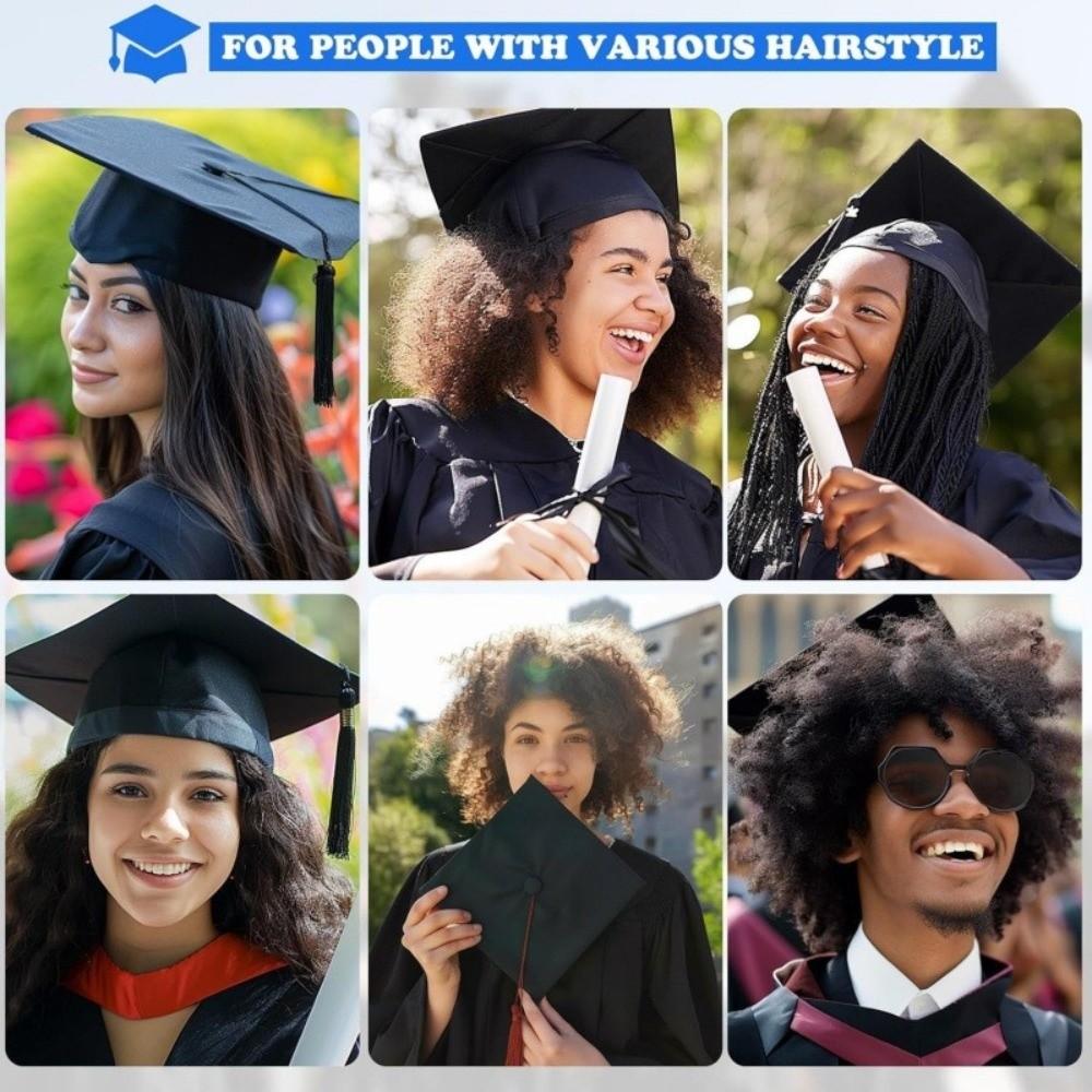 Invisible Anti-fall Hairband Non-Slip Hat Accessories Graduation Cap Headband Graduation Season