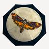 Moonlit Moth: Celestial Butterfly StickerUmbrella, Portable 3-Fold Umbrella for Men & Women,Christmas Gift ES259