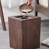 Nordic Wooden Waste Bins Bedroom Waste Bins Kitchen Cabinet and Storage Trash Can Large Waste Basket Trash Can Residue Processor
