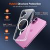 Luxury Magnetic Wireless Charge For Magsafe Case for iPhone 17 16 15 14 13 12 11 Pro Max Plus Mini Back Cover Transparent  2030