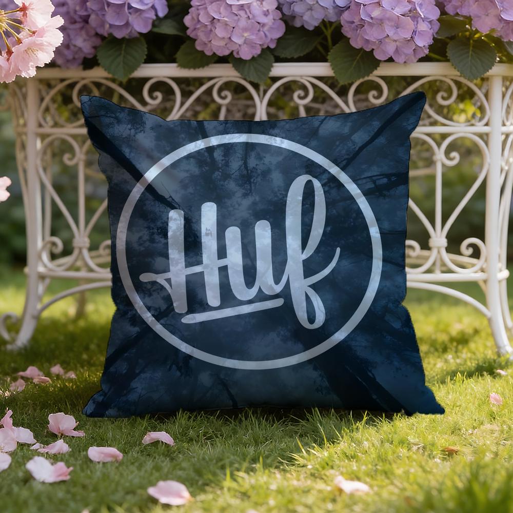 Brand H-Huf Fashion Cushion Cover Home & Car Dual-Scene Pillow Cover: Reversible for Premium Comfort