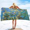 Van Gogh Starry Night Beach Towel, Classic Art Print, Quick Dry Soft Towel For Beach & Pool  Absorbent Oversized Bath Towel