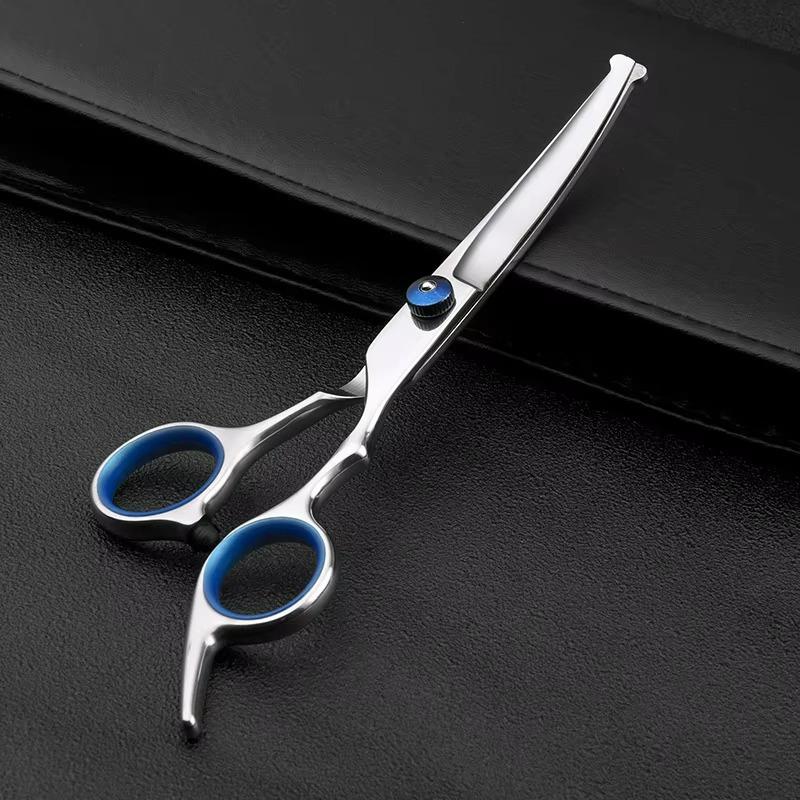 

1pcs Pet Grooming Scissors Flat Scissors Upward Curved Downward Curved Cat and Dog Grooming Hair Scissors Pet Scissors