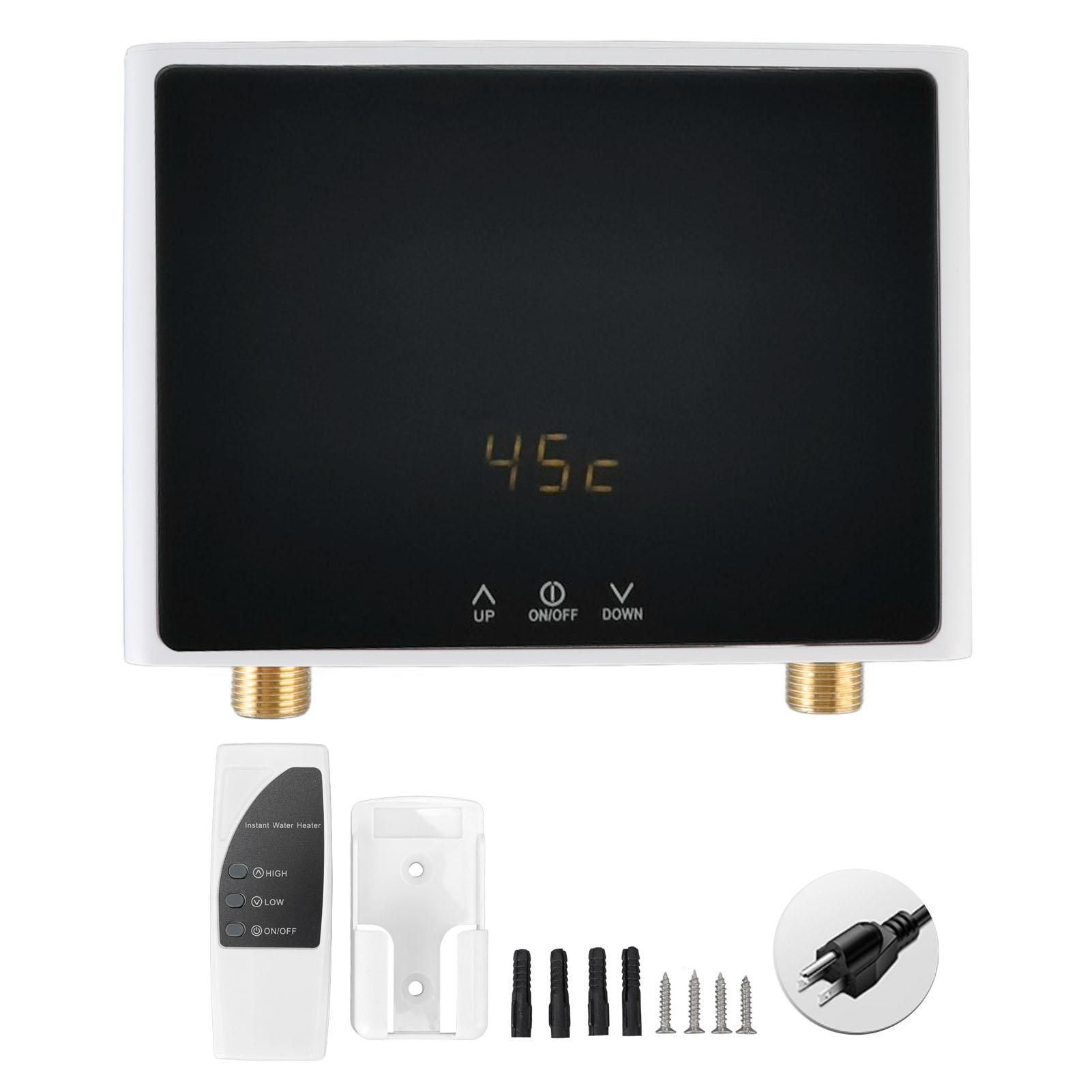 

Tankless Water Hter ABS Copper Household Bathroom Accessories for Kitchen Washroom 3000W