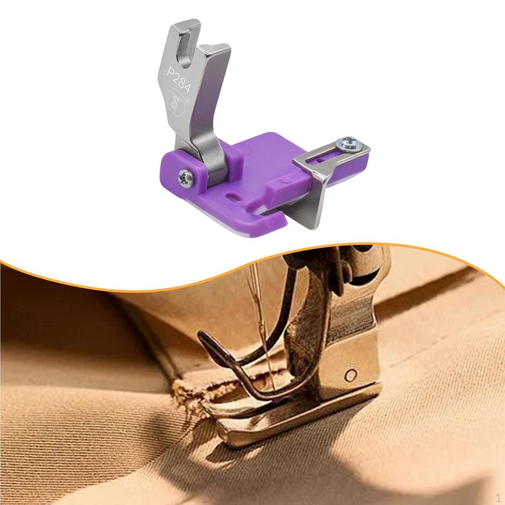 Adjustable Presser Foot Edge Wrapping Flat Down Hemming Sewing Machine Part