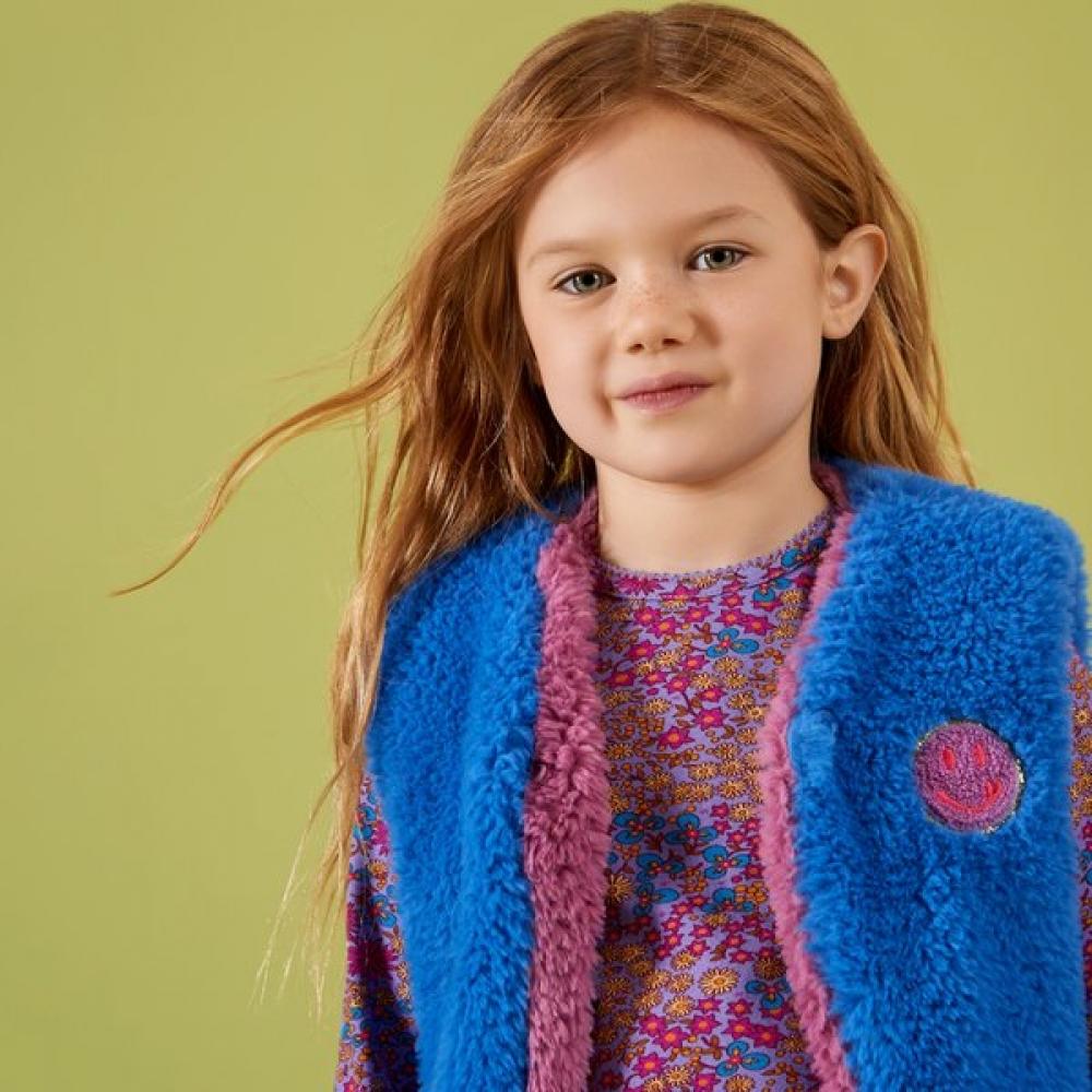 Oilily Kids Solid Vest Okgfevt003a