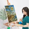 Wooden Foldable Desktop Easel for Kids - Tabletop Art Stand