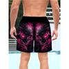 Fashion Skull Print Men Beach Shorts 3D Graphic Board Shorts For Vacation Street Fashion Summer Casual Psychedelic Shorts