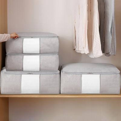 Steppdecken Kleider Aufbewahrungstasche Vlies Wasserdicht Schrank Kleiderschrank Organizer Steppdecken Kleider Aufbewahrungstasche Große Kapazität Deckenaufbewahrung