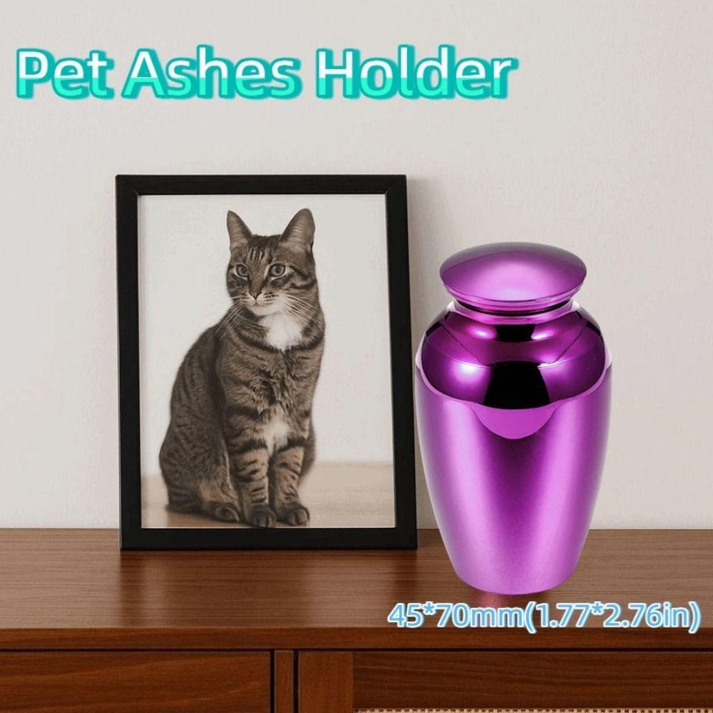 Multiple Colors Pet Ashes Holder Small Mini Pet Memorials Urn  Personalized Souvenirs