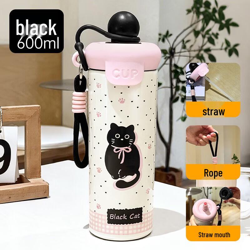 304 Stainless Steel Insulated Straw Cup