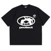 Unisexs Tshirt  Pure Cotton Top Summer Harajuku Short Sleeved Tshirt Retro Korean Fashion Yk Street Short Sleeved Tshirt