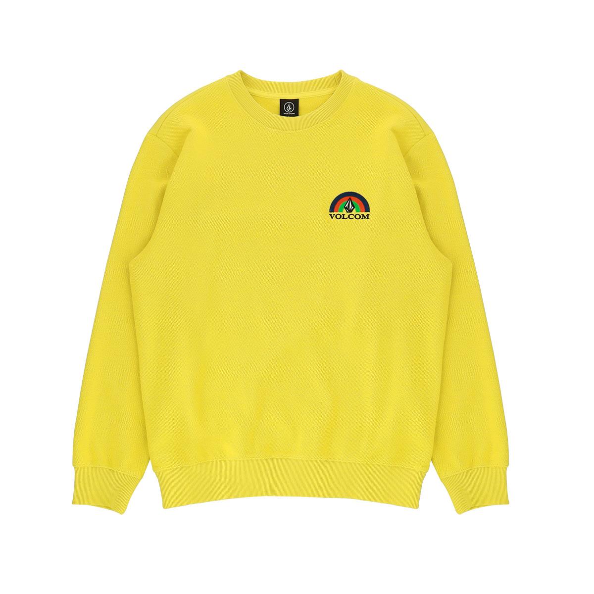 Толстовка Volcom Two Face Comfort Fit Радужная (желтый) L