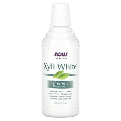 Solutions, Xyliwhite Oral Cleanser, Fluoride Free, Refreshing Mint, 473 Ml (16 Fl Oz)