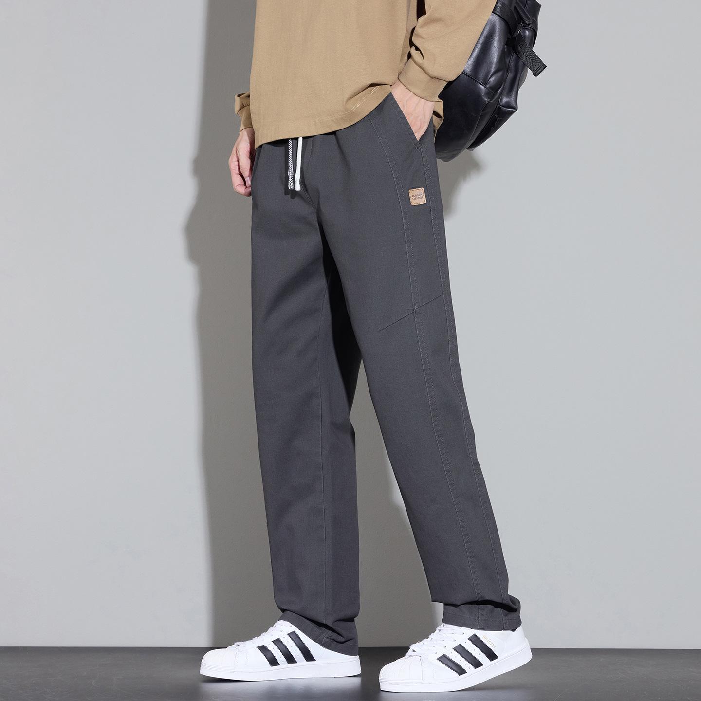 

Men s Luxury Velvet-Lined Cotton Overalls - High-End, Fashionable, Quality Straight-Leg Casual Pants 4XL (95kg)