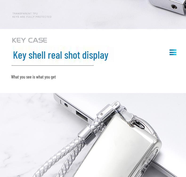 Volvo Key Fob Cover for S90, V90, XC90, XC60, XC40, S60 - Unisex Car Key Shell