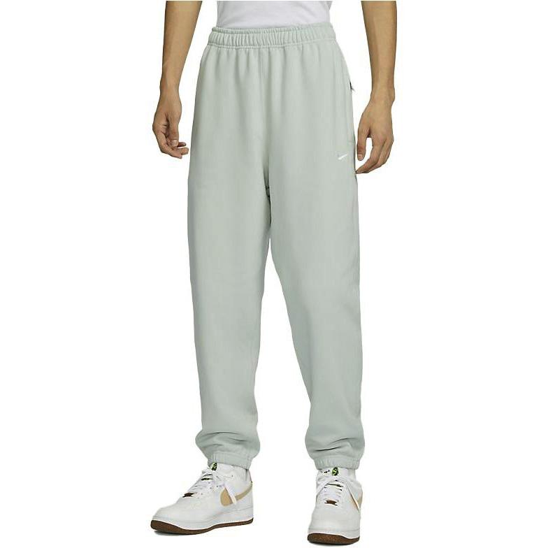 New Nike Knitted Sweatpants Men's Silver DX0816-034
