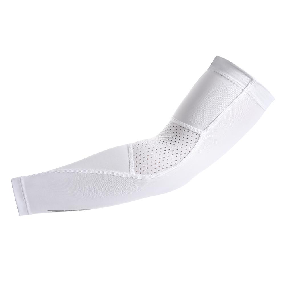 Santic Summer Cycling Arm Sleeve Bicycle Breathable Arm Warmers UV Protection Sports Outdoor Ice Fabric Cycling Arm Sleeve M-Asian size