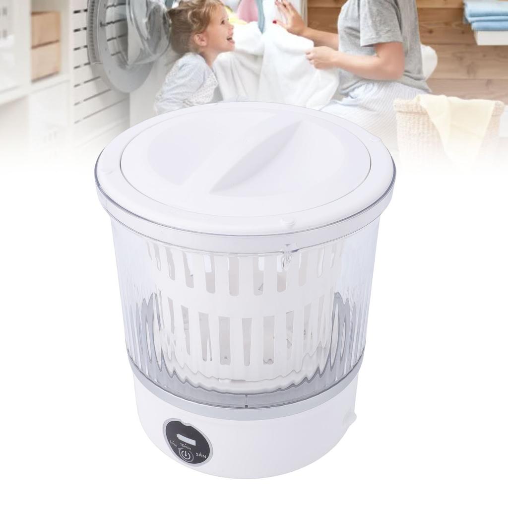 Portable Washing Machine Cordless Re able 3L Underwear Washer with LED   for Baby Clothes Socks