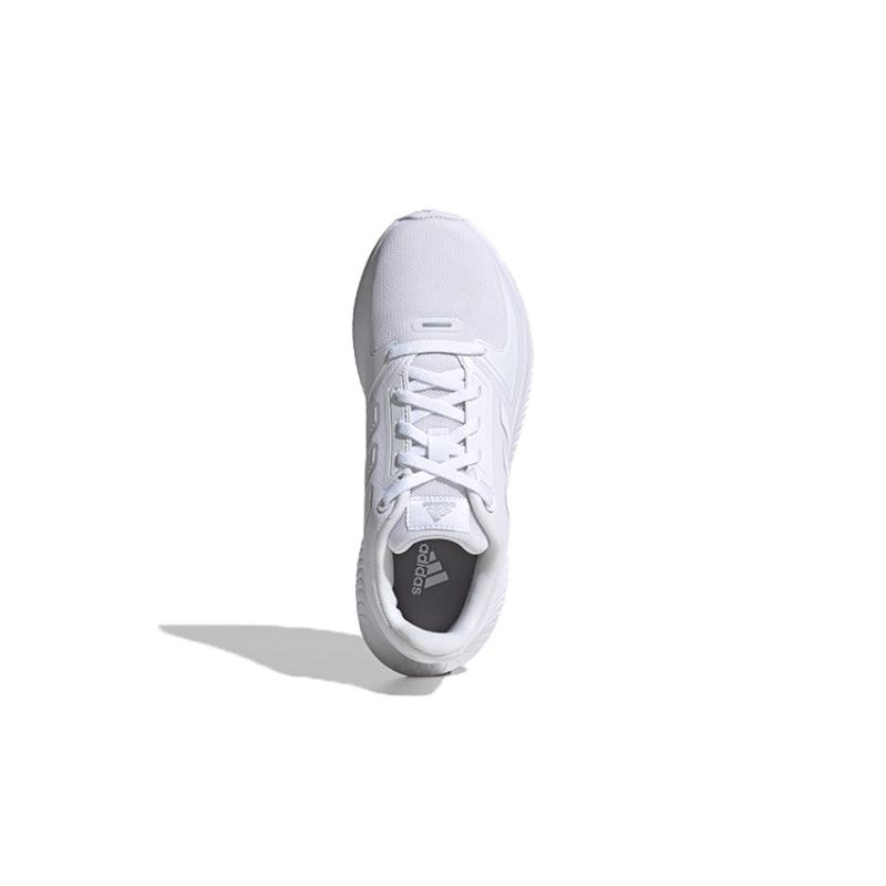 adidas Neo Runfalcon 2.0 K Breathable Low Top Kids' Running Shoes White Gray Kids' Sneakers FY9496