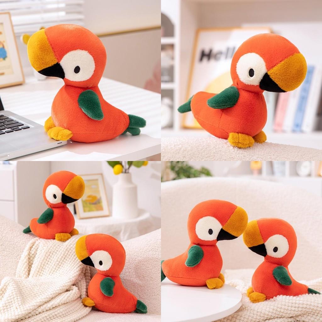 Colorful Birds Parrot Plushtoys Stuffed Animals Souvenirs Ornaments Festivals