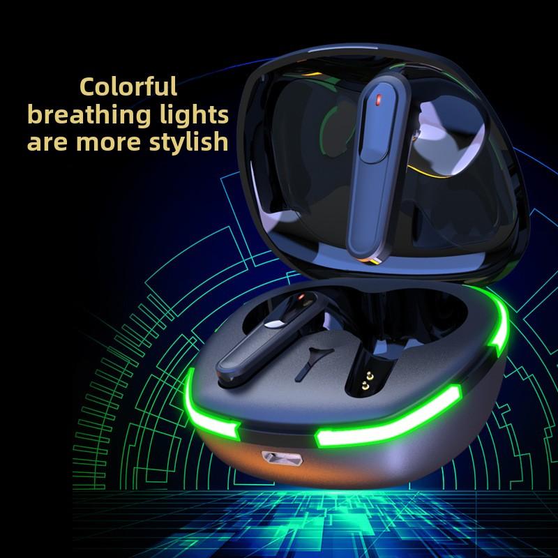 Wireless Bluetooth Headset Dazzling Breath Light In-ear Sports Bluetooth Headset