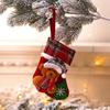 Socks Santa Sacks DIY Lovely Hanging Ornament Christmas Decorations Christmas Stocking Candy Bag