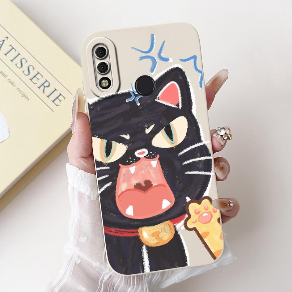 For Tecno Camon 11 Pro Case CF8 Cover Aesthetic Painted Shockproof Silicone Bumper Back Cover For Tecno Camon 11 CF7 CF7k Fundas