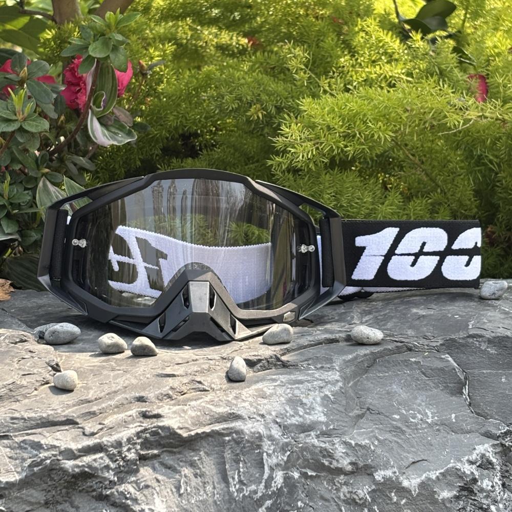 100 Motorcycle Goggles Cycling Glasses Outdoor Off-Road Ski Sport MX ATV Dirt Bike Racing Glasses Motocross Goggles