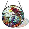 ABKP-Suncatcher (Mermaid Suncatcher) Glass Pendant Decoration