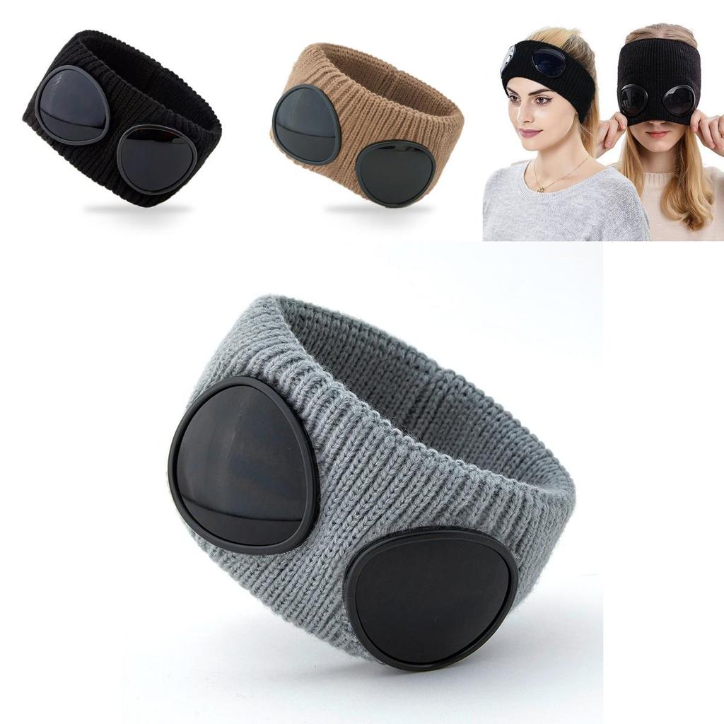 Cozy Knit Scarf Headwrap For Men Women With Glasses Stylish Warm Headgear For Travel And Casual Wear
