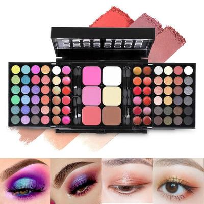 148 Colors Hotrose Cosmetic Make Up Palette Set Ki 148 Colors Cosmetic Make Up Palette Set Kit, 1 Piece, 78 Colors1