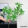 Lifelike Artificial Flower Arrangement - Potted Green Plants for Indoor Decoration in Living or Dining Rooms.