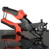 Heavy Duty Strap Leather Hole Punch Hand Plier Belt Punch Revolving DIY Tools
