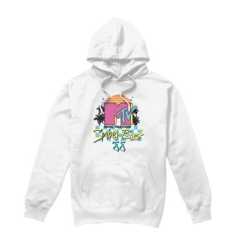 MTV Mens Spring Break Checkerboard Hoodie