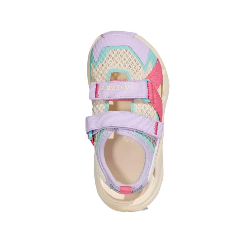 Adidas Terrex Hydroterra Textile, Synthetic Leather Quick Dry Cushioning Slip Resistant Low top Children's Sandals KJ1884
