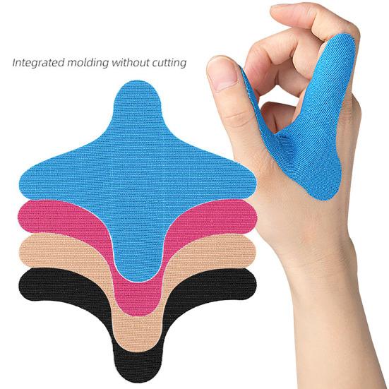 10 Pcs Precut Kinesiology Tape for Hand Waterproof Elastic Cotton Athletic Sports Tape for Pain Relief Support