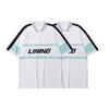 Li Ning Sportmode Serie Locker geschnittenes Kurzarm-Poloshirt Herren Tops Weiß APLR113-5