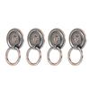 4Pcs Door     Antique Zinc Alloy Drawer Closet Cabinet Handles Hardware Fitting