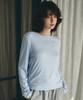 Banwonateullie A3562 Fluid Long Sleeve_Powder Blue
