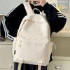 Simple Casual Backpack New Versatile Junior High School Student Schoolbag Travel Backpack