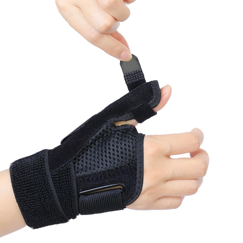 1Pc Splint Wrist Thumb Stabilizer Support Brace For Tendonitis Arthritis Adjustable Thumb Protector Guard Fits Right Left Hand