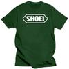 New Shoei Helmet Logo Unisexs Black TShirt Size S To 5xl Round Neck Teenage Pop Top Tee 2024 Heavyweight New Arrival Round Neck