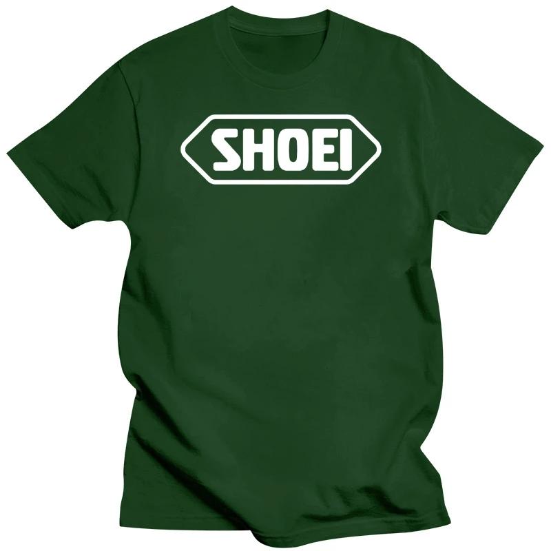 New Shoei Helmet Logo Unisexs Black TShirt Size S To 5xl Round Neck Teenage Pop Top Tee 2024 Heavyweight New Arrival Round Neck