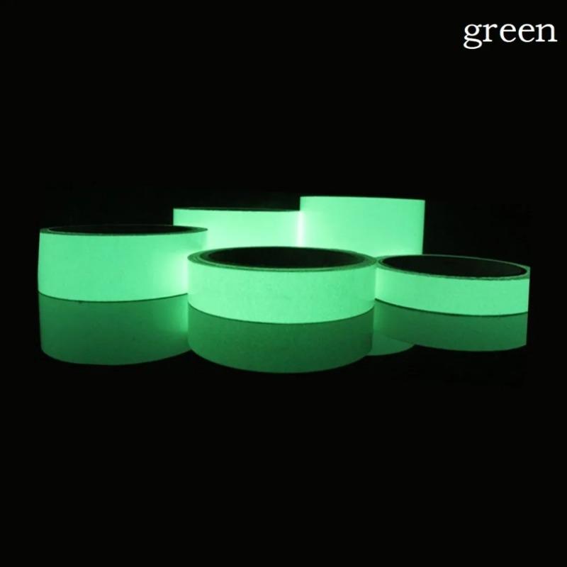 Luminous Tape Luminous Tape Green Warning Ground Light Storage Stair Anti Slip Sticker Reflective Fluorescent Tape